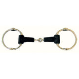 Soft Rubber Mouth Gag Stainless Steel Snaffle Bit 5" - Equiluxe Tack - Equiluxe Tack