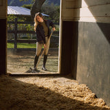 Solid Citizen Equestrian 'Bowie' | Barn Jacket | Durable Satin Quilt | Navy Plaid - Equiluxe Tack
