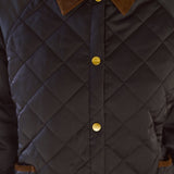 Solid Citizen Equestrian 'Bowie' | Barn Jacket | Durable Satin Quilt | Navy Plaid - Equiluxe Tack