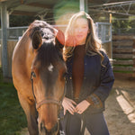 Solid Citizen Equestrian 'Bowie' | Barn Jacket | Durable Satin Quilt | Navy Plaid - Equiluxe Tack