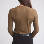 Solid Citizen Equestrian 'Carol' | Performance Crewneck Riding Top | Force Rib - Equiluxe Tack