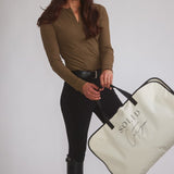 Solid Citizen Equestrian 'Carol' | Performance Crewneck Riding Top | Force Rib - Equiluxe Tack