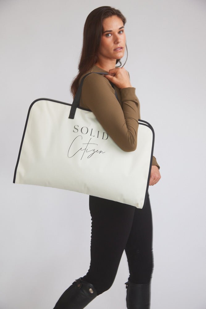 Solid Citizen Equestrian 'Carol' | Performance Crewneck Riding Top | Force Rib - Equiluxe Tack