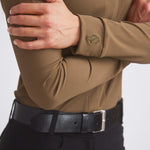 Solid Citizen Equestrian 'Carol' | Performance Crewneck Riding Top | Force Rib - Equiluxe Tack