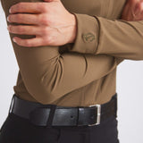 Solid Citizen Equestrian 'Carol' | Performance Crewneck Riding Top | Force Rib - Equiluxe Tack