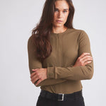 Solid Citizen Equestrian 'Carol' | Performance Crewneck Riding Top | Force Rib - Equiluxe Tack
