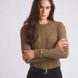 Solid Citizen Equestrian 'Carol' | Performance Crewneck Riding Top | Force Rib - Equiluxe Tack