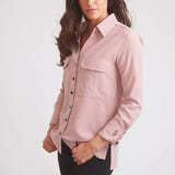 Solid Citizen Equestrian 'Jessica II' | Gingham Equestrian Button-Down Shirt | Cinnamon - Equiluxe Tack