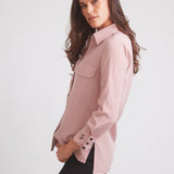 Solid Citizen Equestrian 'Jessica II' | Gingham Equestrian Button-Down Shirt | Cinnamon - Equiluxe Tack