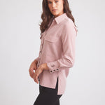 Solid Citizen Equestrian 'Jessica II' | Gingham Equestrian Button-Down Shirt | Cinnamon - Equiluxe Tack