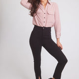 Solid Citizen Equestrian 'Jessica II' | Gingham Equestrian Button-Down Shirt | Cinnamon - Equiluxe Tack