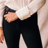 Solid Citizen Equestrian 'Jessica' | Seersucker Equestrian Button-Down Shirt | Ivory - Equiluxe Tack