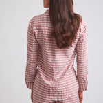 Solid Citizen Equestrian 'Kaley' | Seersucker Gingham Button Down | Cherry Pie - Equiluxe Tack