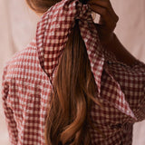 Solid Citizen Equestrian 'Kaley' | Seersucker Gingham Button Down | Cherry Pie - Equiluxe Tack
