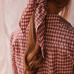 Solid Citizen Equestrian 'Kaley' | Seersucker Gingham Button Down | Cherry Pie - Equiluxe Tack
