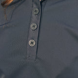 Solid Citizen Equestrian 'Kelly' | Technical Sport Pique | Recycled Nylon | Long Sleeve Polo | Black - Equiluxe Tack