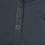 Solid Citizen Equestrian 'Kelly' | Technical Sport Pique | Recycled Nylon | Long Sleeve Polo | Black - Equiluxe Tack