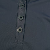 Solid Citizen Equestrian 'Kelly' | Technical Sport Pique | Recycled Nylon | Long Sleeve Polo | Black - Equiluxe Tack