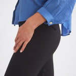 Solid Citizen Equestrian 'Lee' | Mandarin Collar Button Blouse | French Blue - Equiluxe Tack