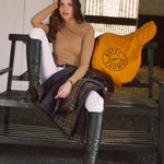 Solid Citizen Equestrian 'Mel Mock Neck' | Italian Rib | Long Sleeve Schooling Top | Leather - Equiluxe Tack
