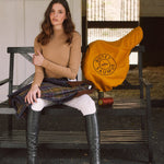 Solid Citizen Equestrian 'Mel Mock Neck' | Italian Rib | Long Sleeve Schooling Top | Leather - Equiluxe Tack