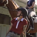 Solid Citizen Equestrian 'Viv' | Maxx Comfort | Short Sleeve Polo | Mars - Equiluxe Tack