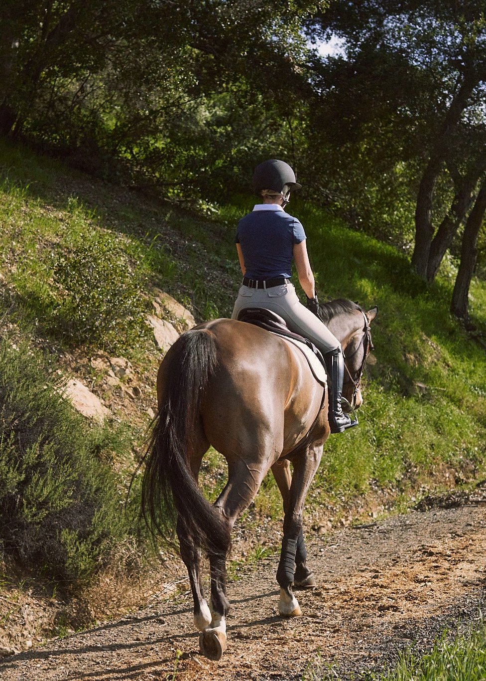 Solid Citizen Equestrian 'Viv' | Maxx Comfort | Short Sleeve Polo | Pebble - Equiluxe Tack