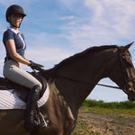 Solid Citizen Equestrian 'Viv' | Maxx Comfort | Short Sleeve Polo | Pebble - Equiluxe Tack