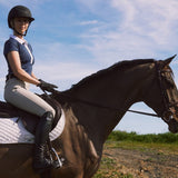 Solid Citizen Equestrian 'Viv' | Maxx Comfort | Short Sleeve Polo | Pebble - Equiluxe Tack