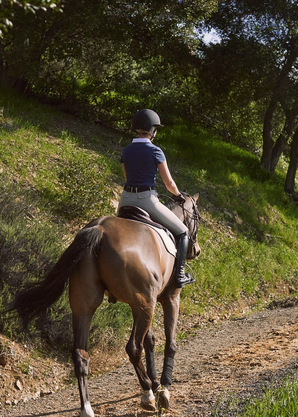 Solid Citizen Equestrian 'Viv' | Maxx Comfort | Short Sleeve Polo | Pebble - Equiluxe Tack