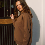 Solid Citizen Equestrian 'Whitney' | Cotton Whipstitch | Over-sized Crewneck Sweatshirt | Teddy - Equiluxe Tack