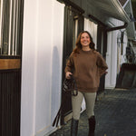 Solid Citizen Equestrian 'Whitney' | Cotton Whipstitch | Over-sized Crewneck Sweatshirt | Teddy - Equiluxe Tack