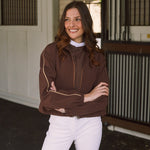 Solid Citizen Equestrian 'Winnie' | High Performance | Windbreaker | Cocoa - Equiluxe Tack