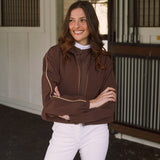 Solid Citizen Equestrian 'Winnie' | High Performance | Windbreaker | Cocoa - Equiluxe Tack