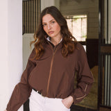 Solid Citizen Equestrian 'Winnie' | High Performance | Windbreaker | Cocoa - Equiluxe Tack