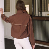 Solid Citizen Equestrian 'Winnie' | High Performance | Windbreaker | Cocoa - Equiluxe Tack