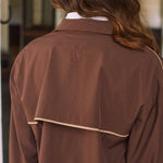 Solid Citizen Equestrian 'Winnie' | High Performance | Windbreaker | Cocoa - Equiluxe Tack