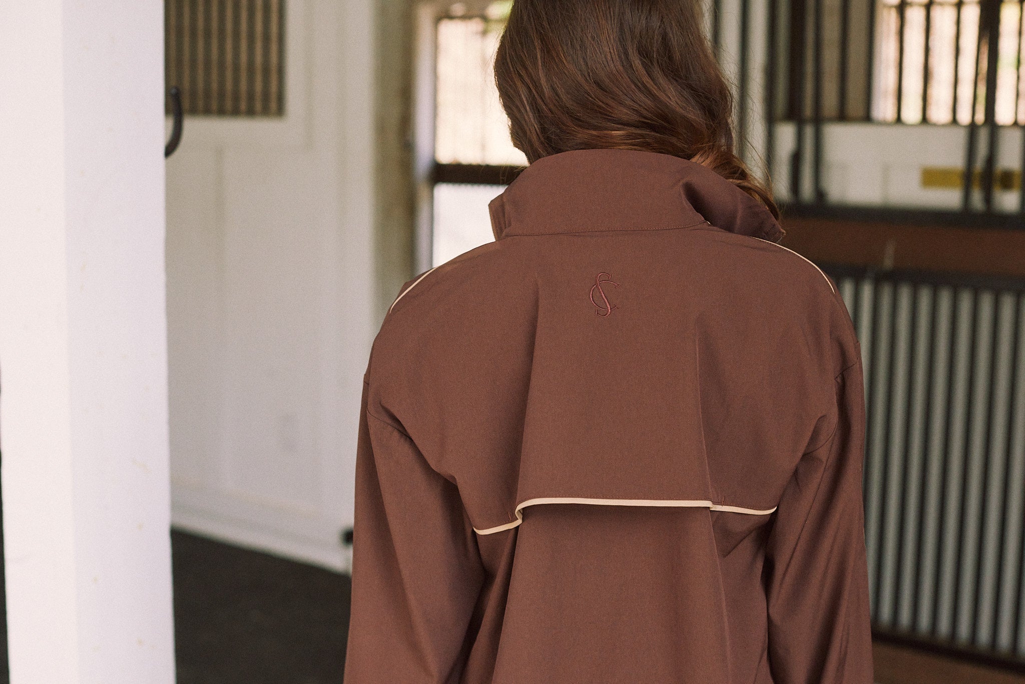 Solid Citizen Equestrian 'Winnie' | High Performance | Windbreaker | Cocoa - Equiluxe Tack