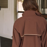 Solid Citizen Equestrian 'Winnie' | High Performance | Windbreaker | Cocoa - Equiluxe Tack