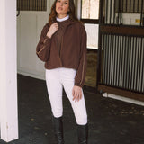 Solid Citizen Equestrian 'Winnie' | High Performance | Windbreaker | Cocoa - Equiluxe Tack