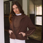 Solid Citizen Equestrian 'Winnie' | High Performance | Windbreaker | Cocoa - Equiluxe Tack