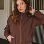 Solid Citizen Equestrian 'Winnie' | High Performance | Windbreaker | Cocoa - Equiluxe Tack