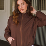 Solid Citizen Equestrian 'Winnie' | High Performance | Windbreaker | Cocoa - Equiluxe Tack