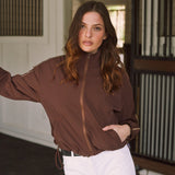Solid Citizen Equestrian 'Winnie' | High Performance | Windbreaker | Cocoa - Equiluxe Tack