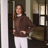 Solid Citizen Equestrian 'Winnie' | High Performance | Windbreaker | Cocoa - Equiluxe Tack