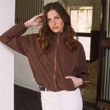 Solid Citizen Equestrian 'Winnie' | High Performance | Windbreaker | Cocoa - Equiluxe Tack