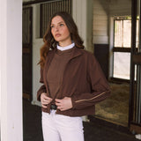 Solid Citizen Equestrian 'Winnie' | High Performance | Windbreaker | Cocoa - Equiluxe Tack