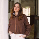 Solid Citizen Equestrian 'Winnie' | High Performance | Windbreaker | Cocoa - Equiluxe Tack