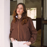 Solid Citizen Equestrian 'Winnie' | High Performance | Windbreaker | Cocoa - Equiluxe Tack