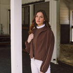 Solid Citizen Equestrian 'Winnie' | High Performance | Windbreaker | Cocoa - Equiluxe Tack